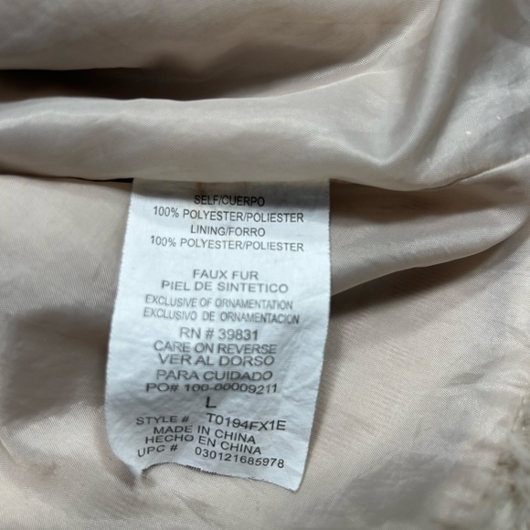 Jolt open front faux fur vest size large - Picture 8 of 8